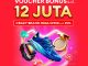 Promo 12.12 Lazada Voucher Bonus sampai 12 Juta + Crazy Brand Mega Offer!