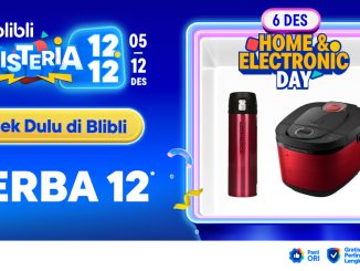 Promo Histeria 12.12 Blibli Home & Electronic Day SERBA 12!