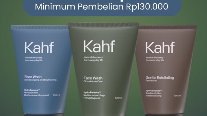 Promo Kahf di Shopee Klaim Voucher Diskon 15%! 1