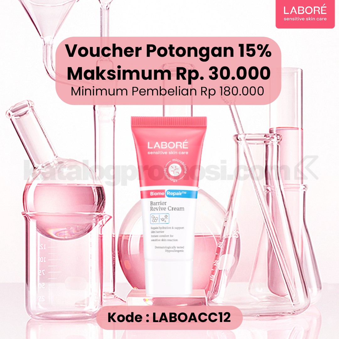 Promo Labore di Shopee Klaim Voucher Diskon 15%!