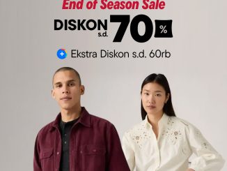 Promo Levi’s End of Season Sale + Ekstra Diskon 60K di Blibli!