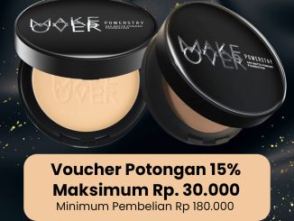 Promo Make Over Voucher Potongan 15% di Shopee