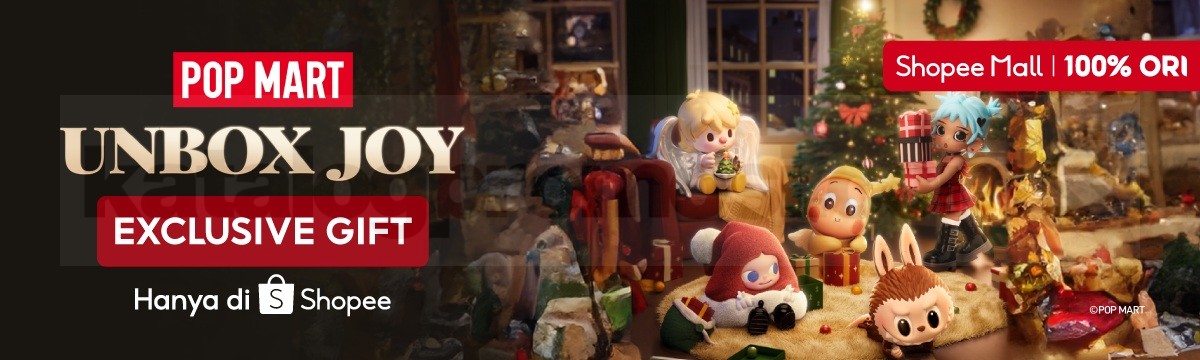 Promo POP MART Hadiah Eksklusif hanya di Shopee