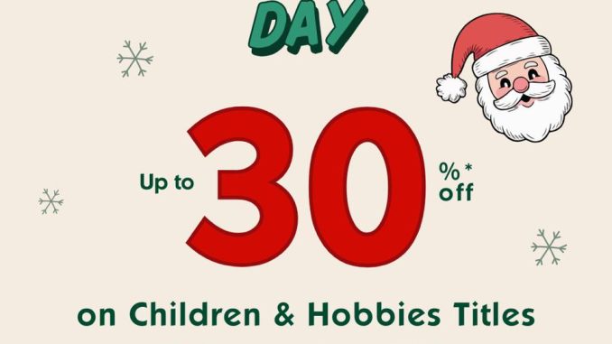 Promo Periplus Santa Claus Day! Diskon hingga 30% 1