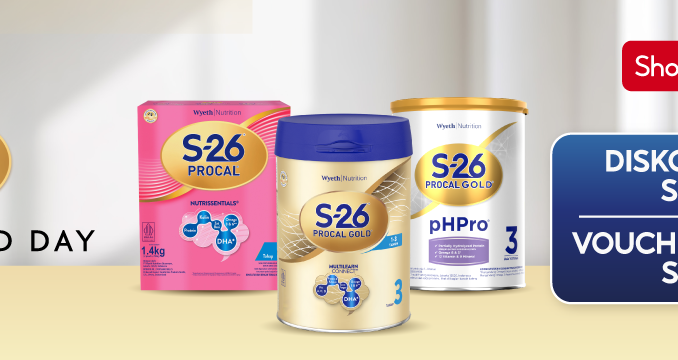 Promo S-26 Procal Gold Diskon 25% + Voucher 45K di Shopee!