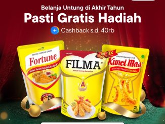 Promo Serba Sembako Blibli Gratis Hadiah + Cashback 40K