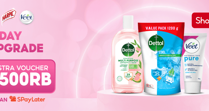 Promo Shopee Holiday Home Upgrade Diskon hingga 60% + Ekstra Voucher