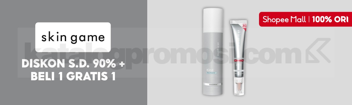 Promo Skin Game di Shopee Diskon hingga 90% & Beli 1 Gratis 1