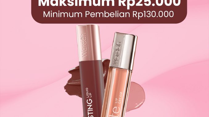 Promo Wardah di Shopee Klaim Voucher Diskon 15%!