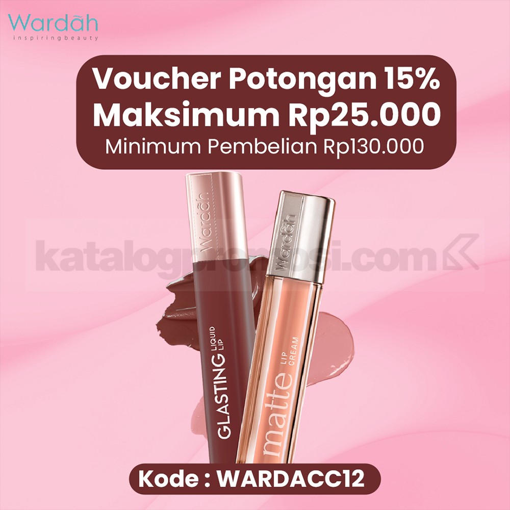 Promo Wardah di Shopee Klaim Voucher Diskon 15%!