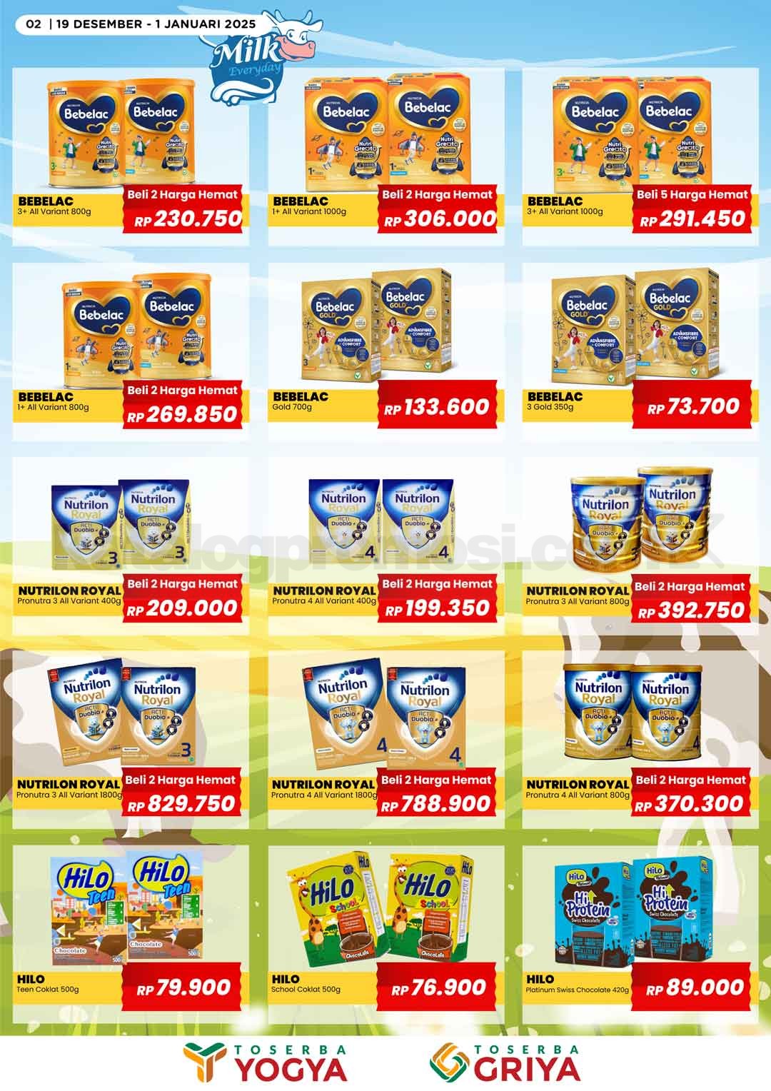 Katalog Promo Toserba Yogya Promo SERBA HEMAT 19 Desember - 01 Januari 2025 Katalog Promo Toserba Yogya Promo SERBA HEMAT 19 Desember - 01 Januari 2025 2