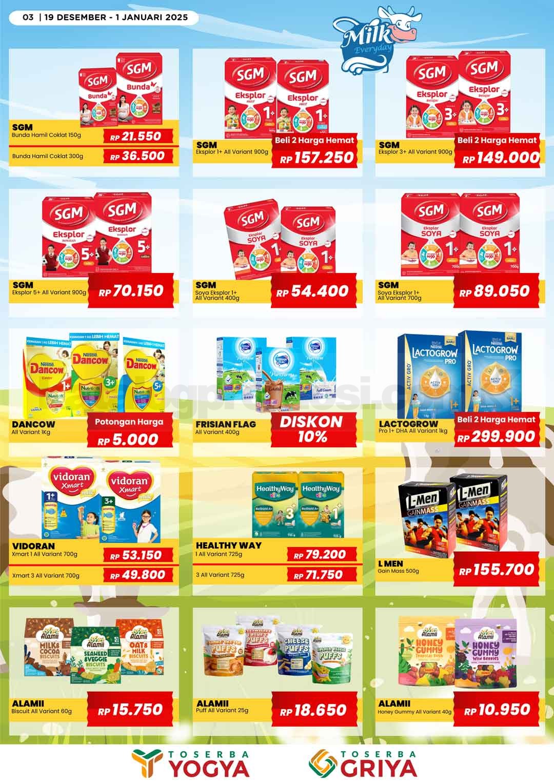 Katalog Promo Toserba Yogya Promo SERBA HEMAT 19 Desember - 01 Januari 2025 Katalog Promo Toserba Yogya Promo SERBA HEMAT 19 Desember - 01 Januari 2025 3