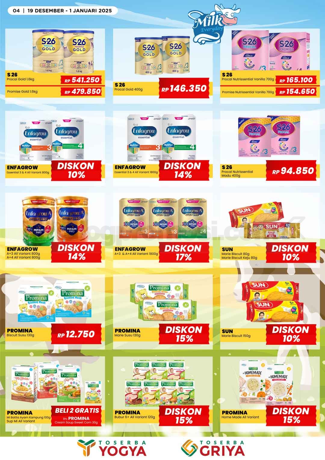 Katalog Promo Toserba Yogya Promo SERBA HEMAT 19 Desember - 01 Januari 2025 Katalog Promo Toserba Yogya Promo SERBA HEMAT 19 Desember - 01 Januari 2025 4