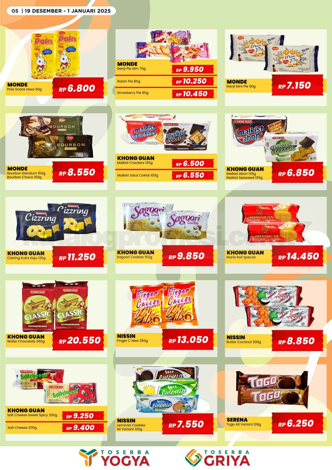 Katalog Promo Toserba Yogya Promo SERBA HEMAT 19 Desember - 01 Januari 2025 Katalog Promo Toserba Yogya Promo SERBA HEMAT 19 Desember - 01 Januari 2025 5