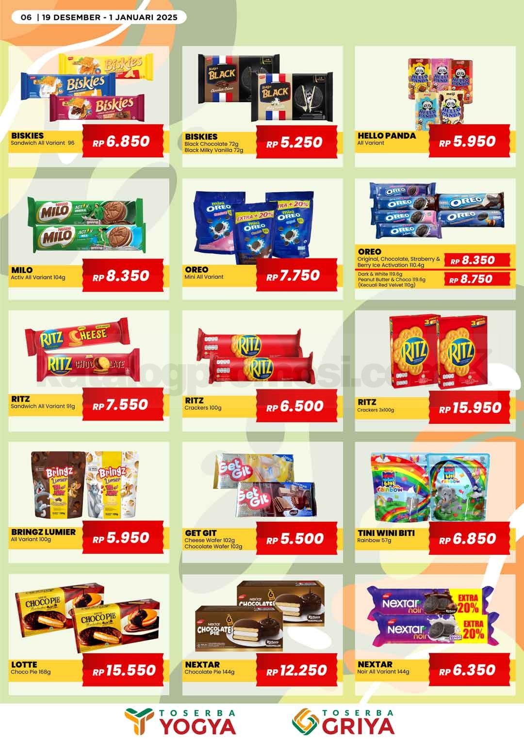 Katalog Promo Toserba Yogya Promo SERBA HEMAT 19 Desember - 01 Januari 2025 Katalog Promo Toserba Yogya Promo SERBA HEMAT 19 Desember - 01 Januari 2025 6