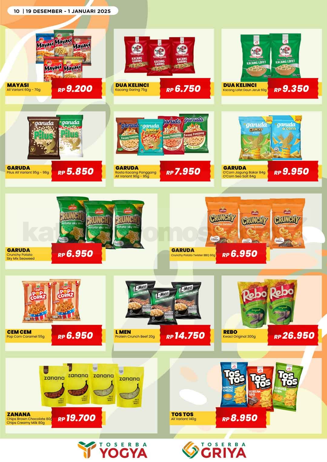Katalog Promo Toserba Yogya Promo SERBA HEMAT 19 Desember - 01 Januari 2025 Katalog Promo Toserba Yogya Promo SERBA HEMAT 19 Desember - 01 Januari 2025 10