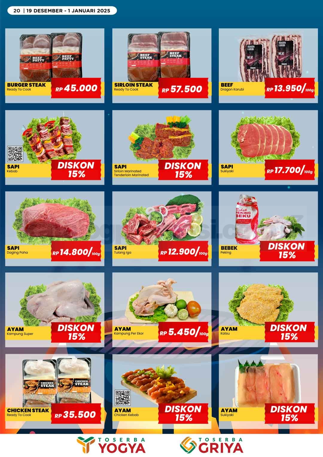 Katalog Promo Toserba Yogya Promo SERBA HEMAT 19 Desember - 01 Januari 2025 Katalog Promo Toserba Yogya Promo SERBA HEMAT 19 Desember - 01 Januari 2025 20