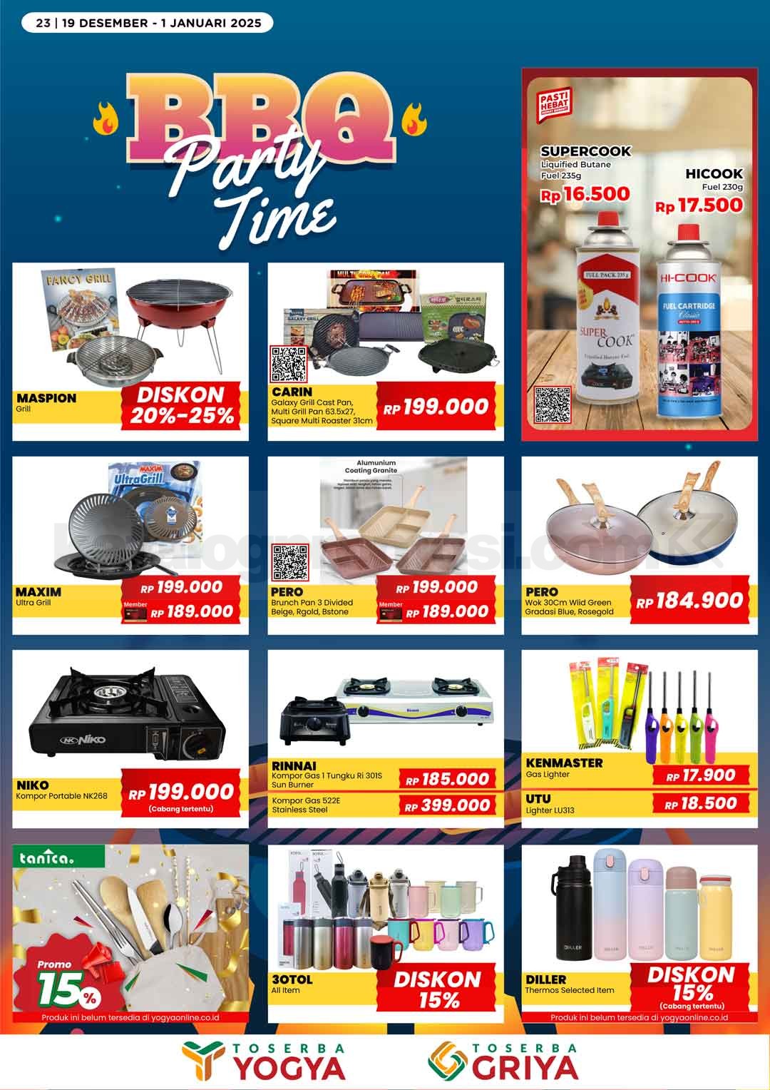 Katalog Promo Toserba Yogya Promo SERBA HEMAT 19 Desember - 01 Januari 2025 Katalog Promo Toserba Yogya Promo SERBA HEMAT 19 Desember - 01 Januari 2025 23