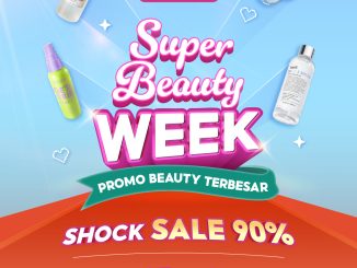 Shopee Super Beauty Week - SHOCK SALE 90% + Serba Rp12!