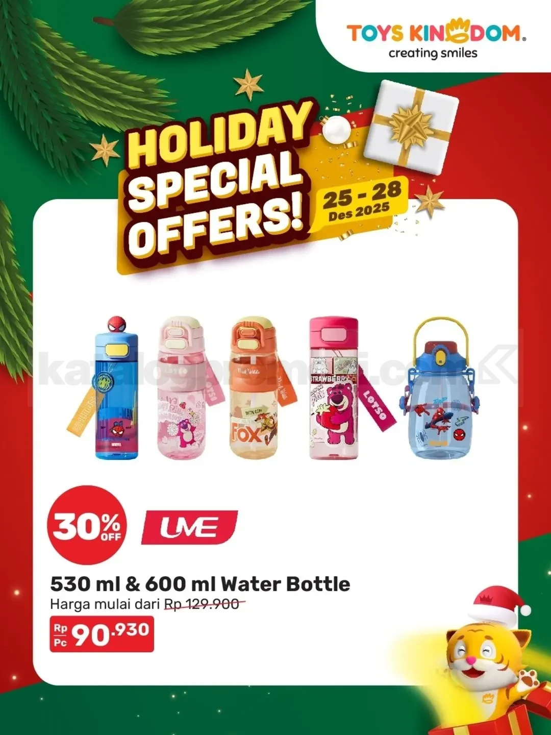 Toys Kingdom Holiday Special Offers - Diskon hingga 50% & 5X Bonus Koin! Toys Kingdom Holiday Special Offers - Diskon hingga 50% & 5X Bonus Koin!