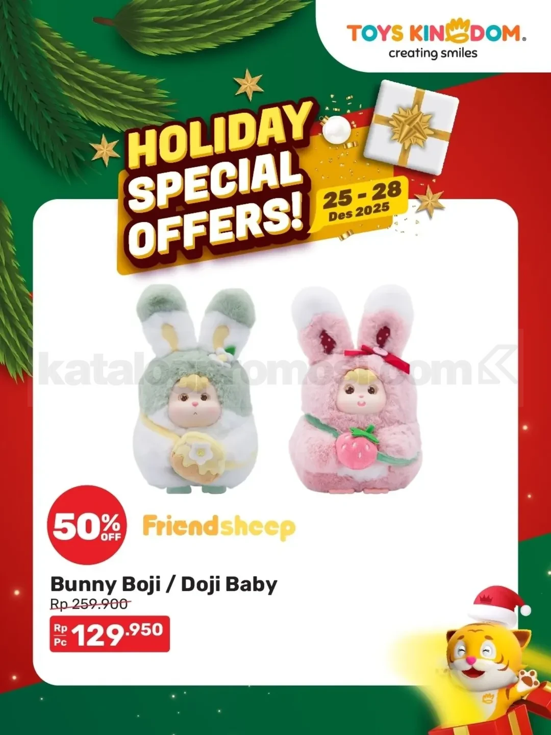 Toys Kingdom Holiday Special Offers - Diskon hingga 50% & 5X Bonus Koin! Toys Kingdom Holiday Special Offers - Diskon hingga 50% & 5X Bonus Koin!
