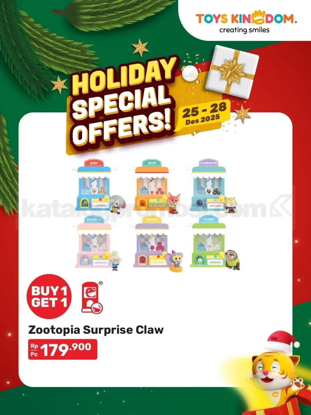 Toys Kingdom Holiday Special Offers - Diskon hingga 50% & 5X Bonus Koin! Toys Kingdom Holiday Special Offers - Diskon hingga 50% & 5X Bonus Koin!