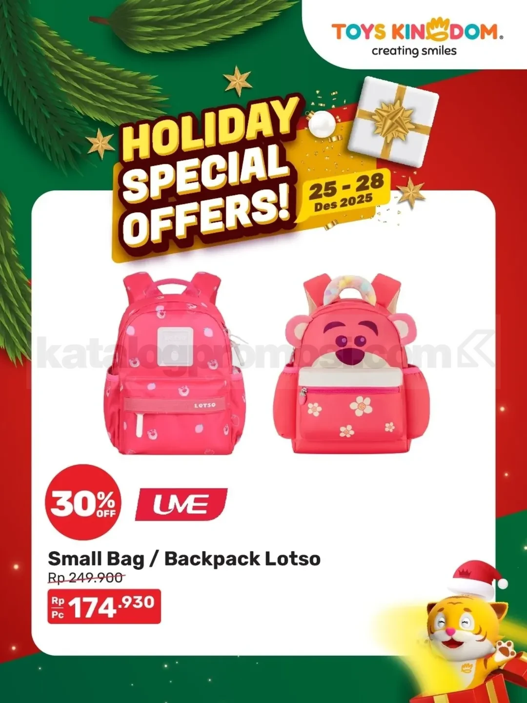 Toys Kingdom Holiday Special Offers - Diskon hingga 50% & 5X Bonus Koin! Toys Kingdom Holiday Special Offers - Diskon hingga 50% & 5X Bonus Koin!
