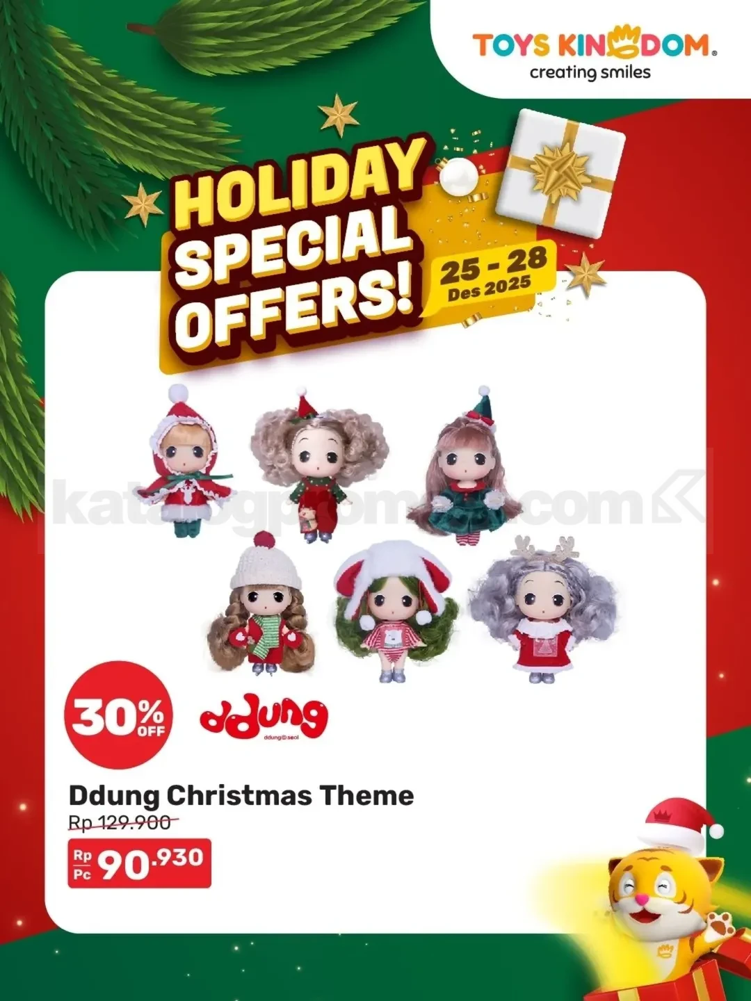 Toys Kingdom Holiday Special Offers - Diskon hingga 50% & 5X Bonus Koin! Toys Kingdom Holiday Special Offers - Diskon hingga 50% & 5X Bonus Koin!