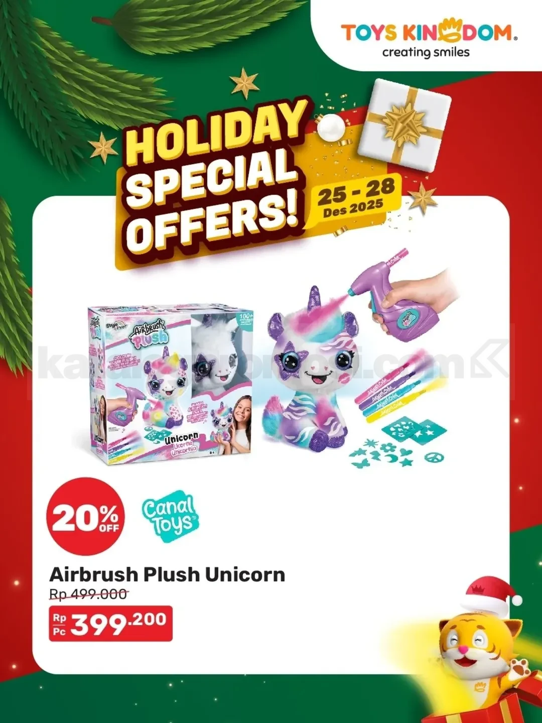 Toys Kingdom Holiday Special Offers - Diskon hingga 50% & 5X Bonus Koin! Toys Kingdom Holiday Special Offers - Diskon hingga 50% & 5X Bonus Koin!