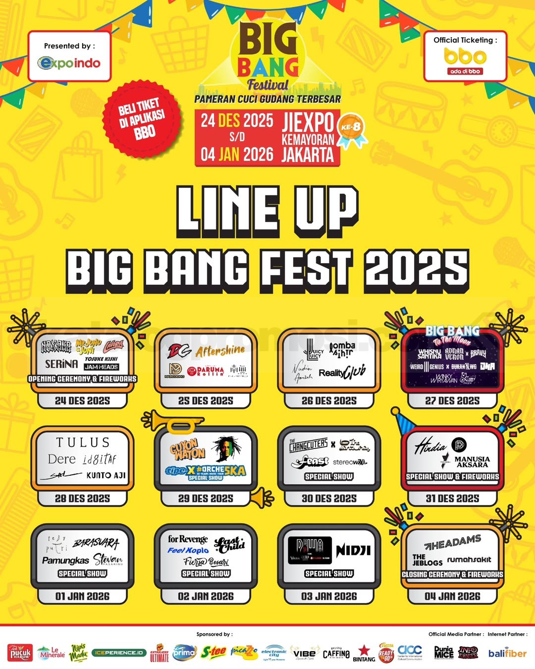 Big Bang Festival 2025 di JIExpo Kemayoran Big Bang Festival 2025 di JIExpo Kemayoran 2