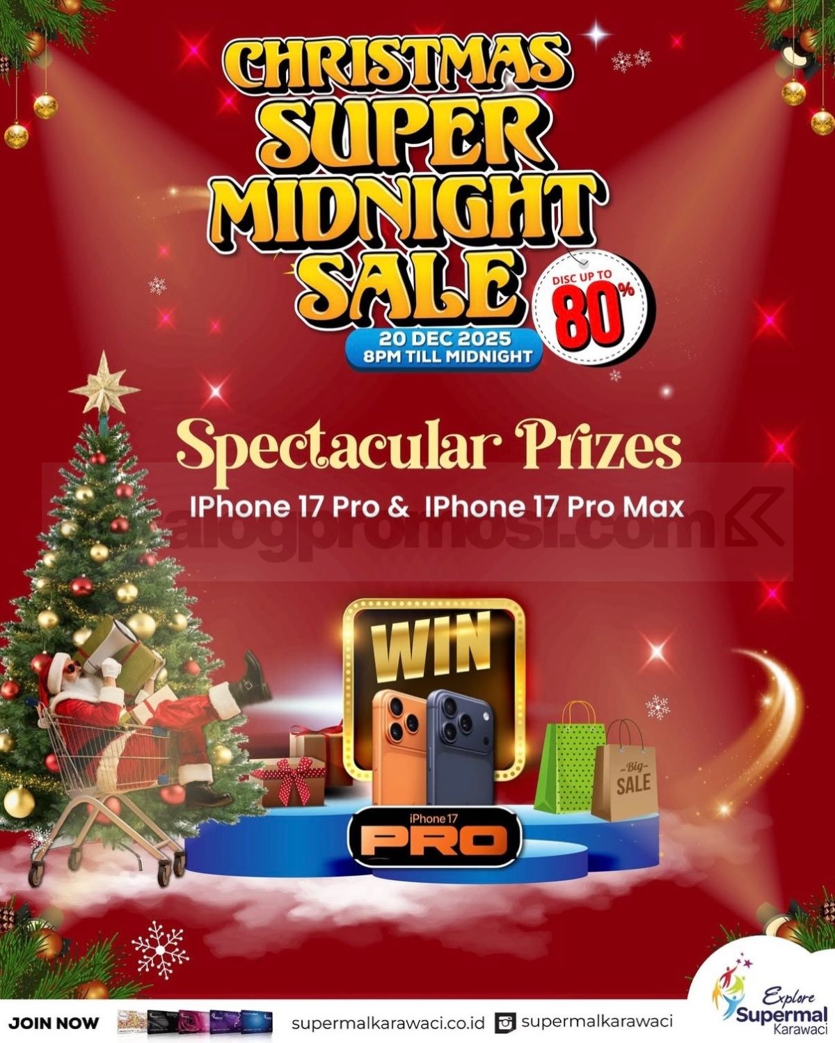 Christmas Super Midnight Sale up to 80% di Supermal Karawaci Christmas Super Midnight Sale up to 80% di Supermal Karawaci 3