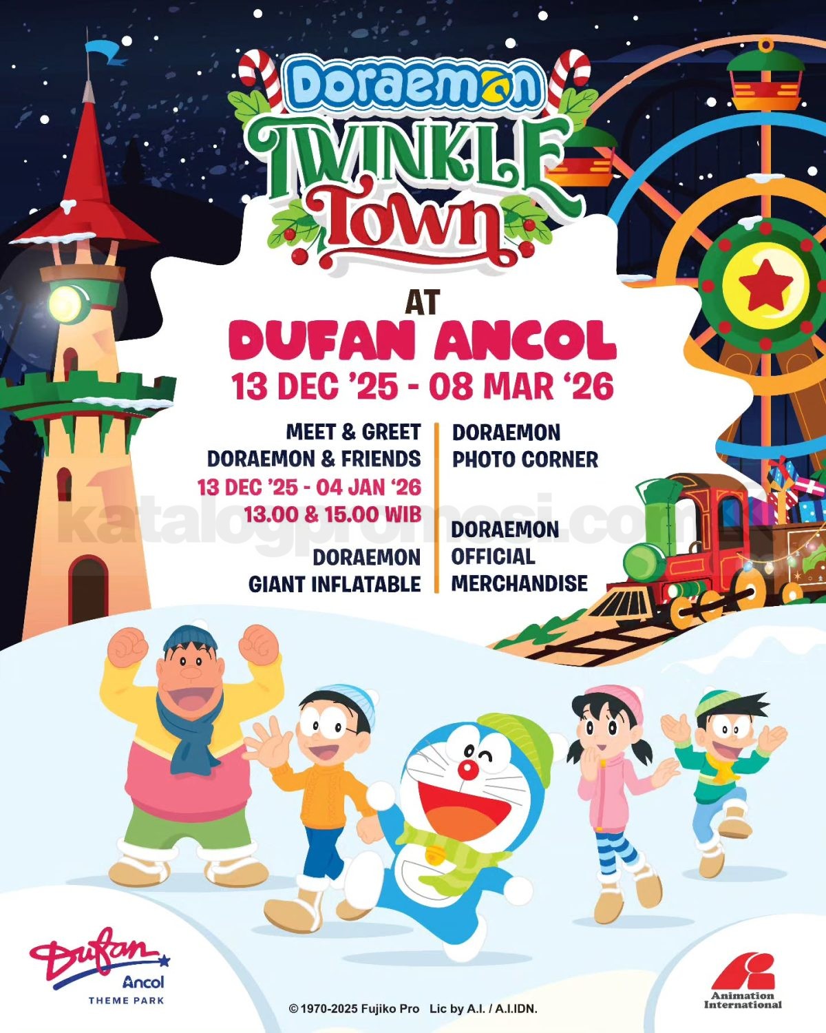 Doraemon Twinkle Town di Dufan Ancol Doraemon Twinkle Town di Dufan Ancol 1