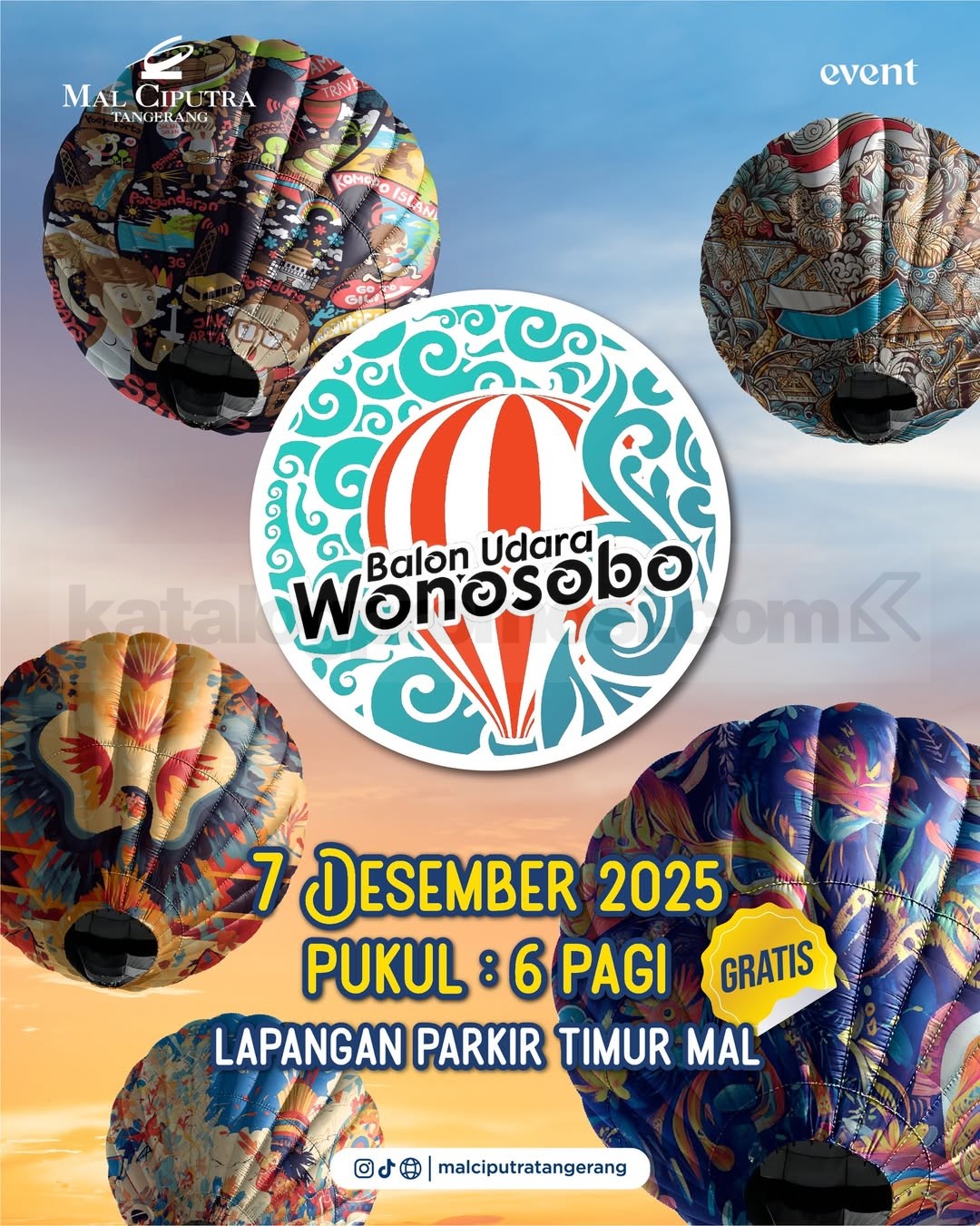 Festival Balon Udara Wonosobo di Mal Ciputra Tangerang Festival Balon Udara Wonosobo di Mal Ciputra Tangerang 1