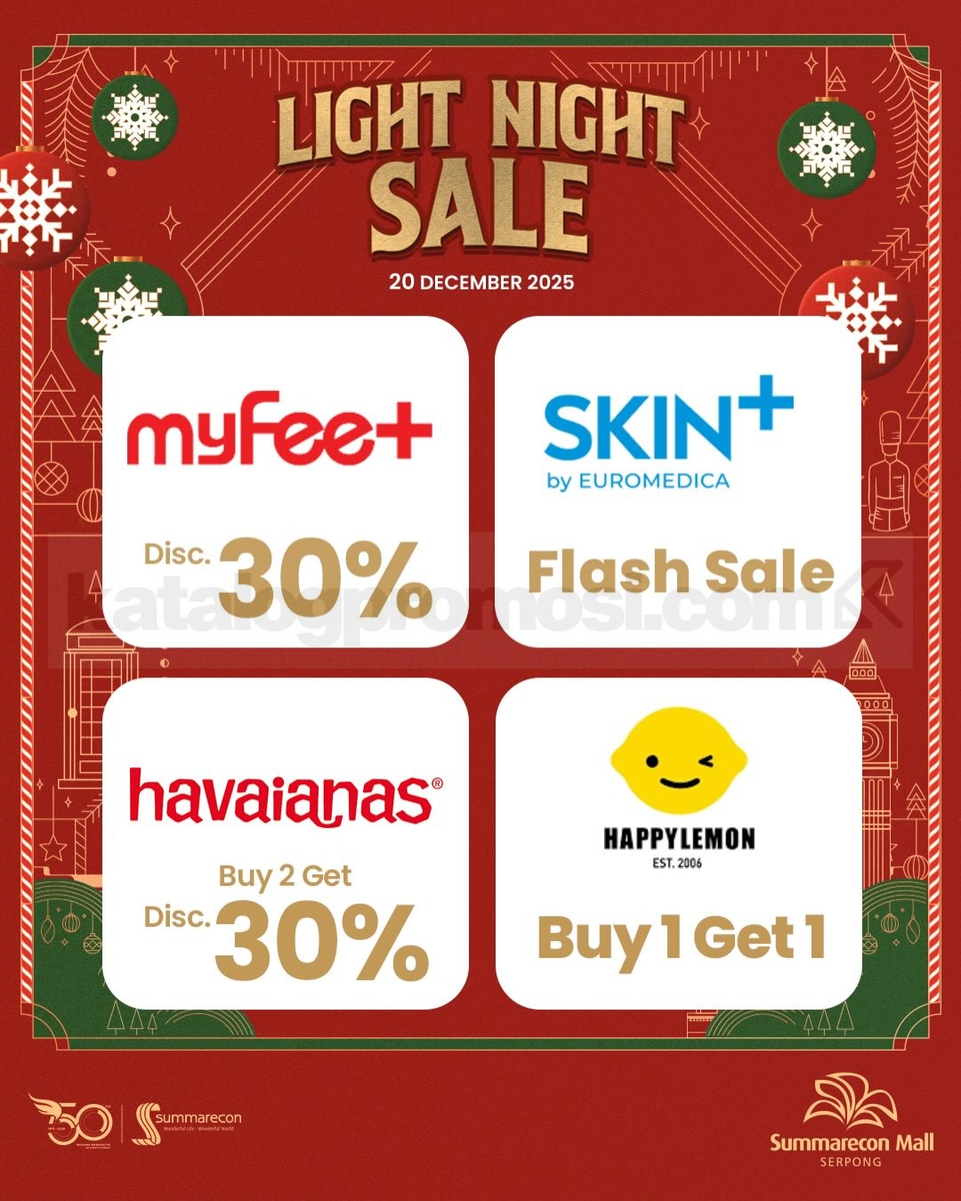 Light Night Sale Hingga 70% di Summarecon Mall Serpong Light Night Sale Hingga 70% di Summarecon Mall Serpong 5