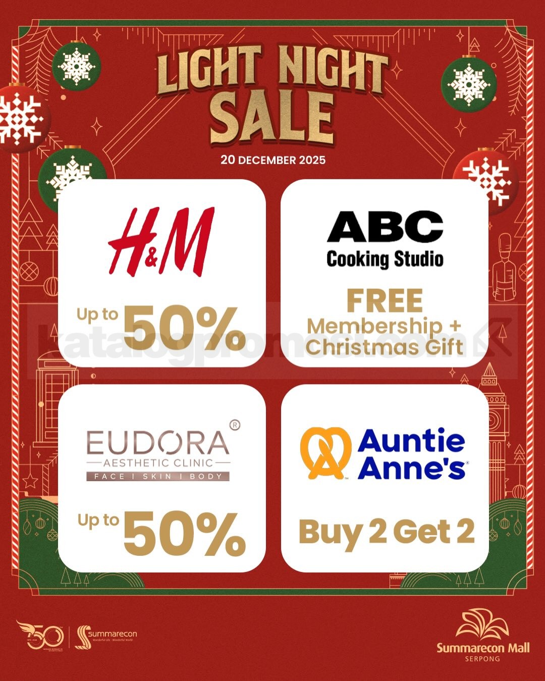 Light Night Sale Hingga 70% di Summarecon Mall Serpong Light Night Sale Hingga 70% di Summarecon Mall Serpong 8