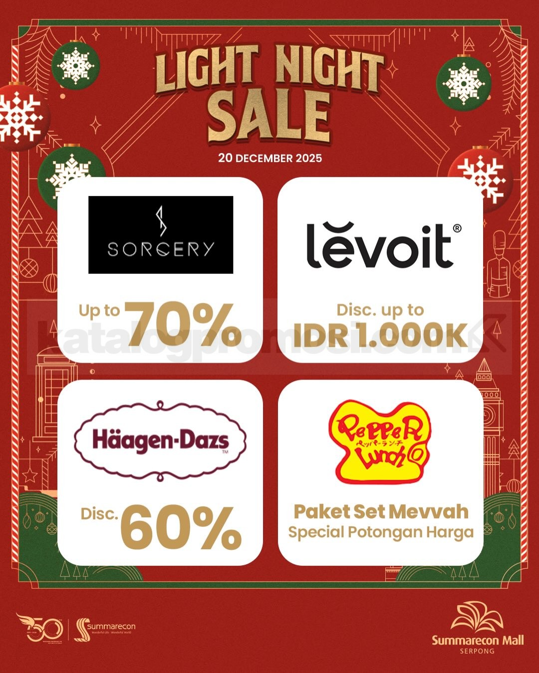 Light Night Sale Hingga 70% di Summarecon Mall Serpong Light Night Sale Hingga 70% di Summarecon Mall Serpong 9