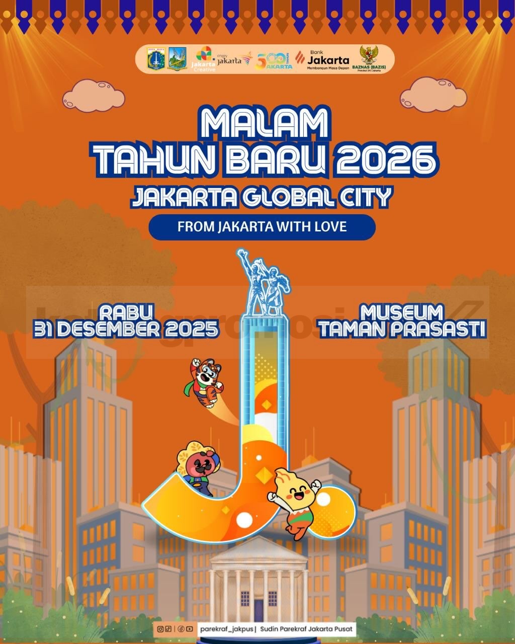 Malam Tahun Baru 2026 di Museum Taman Prasasti Malam Tahun Baru 2026 di Museum Taman Prasasti 1