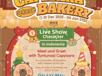 Tuntunzai Capybara Live Show di Galaxy Mall Surabaya dengan meet and greet dan Secret Box sepanjang Desember 2025