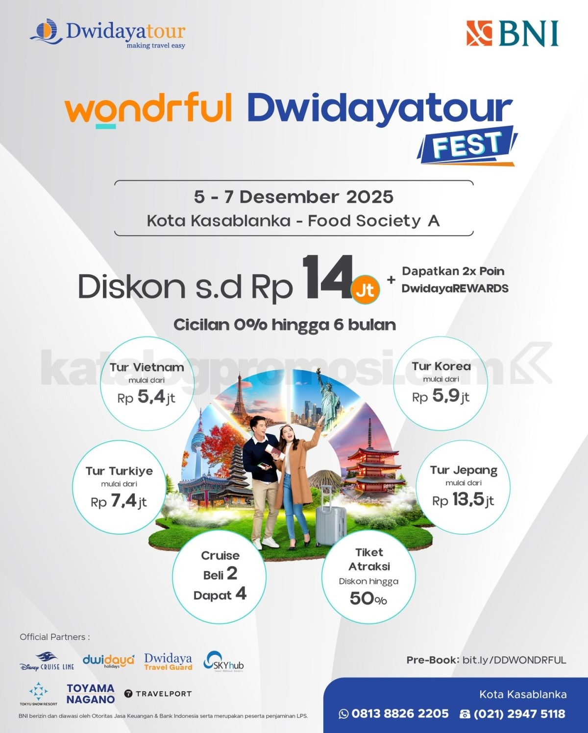 Wondrful Dwidayatour Travel Fest di Kota Kasablanka Jakarta Wondrful Dwidayatour Travel Fest di Kota Kasablanka Jakarta 1