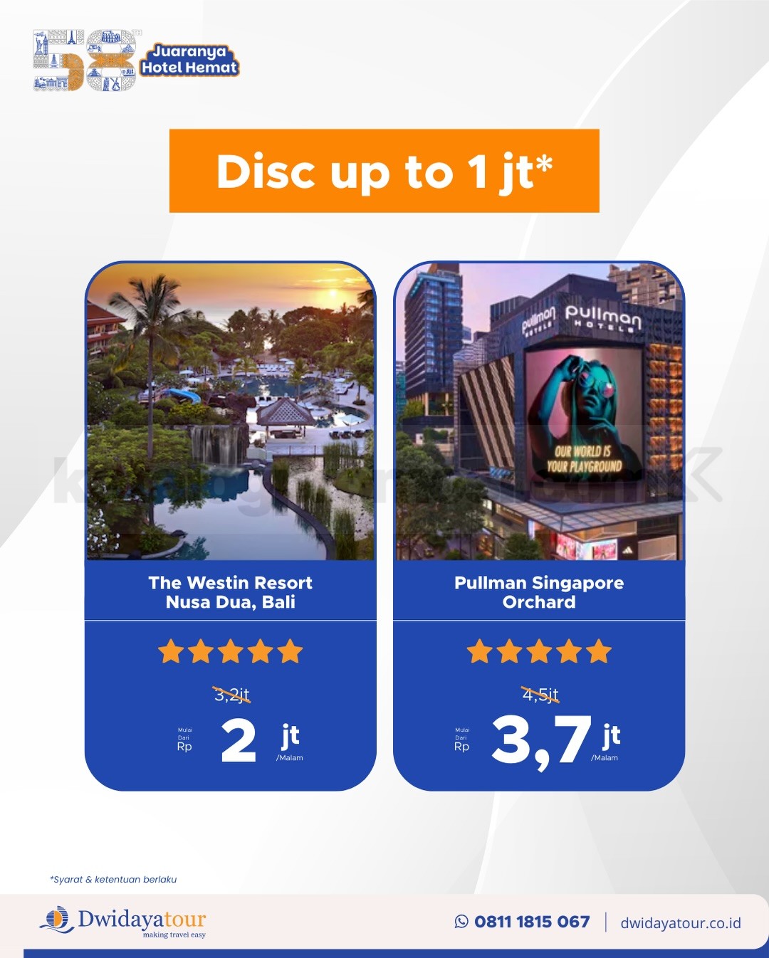 Wondrful Dwidayatour Travel Fest di Kota Kasablanka Jakarta Wondrful Dwidayatour Travel Fest di Kota Kasablanka Jakarta 4