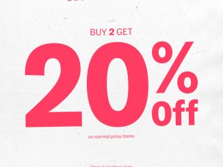 Promo Vans Buy 2 Get 20% OFF Sepatu Apparel Aksesoris Februari 2026