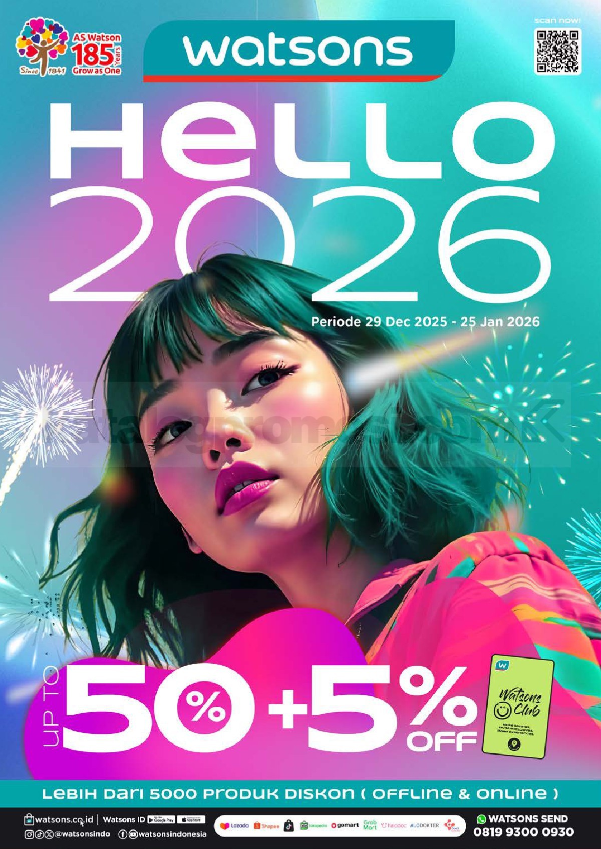 Katalog Belanja Watsons Terbaru Hello 2026 Diskon HINGGA 50% Katalog Belanja Watsons Terbaru Hello 2026 Diskon HINGGA 50% 1