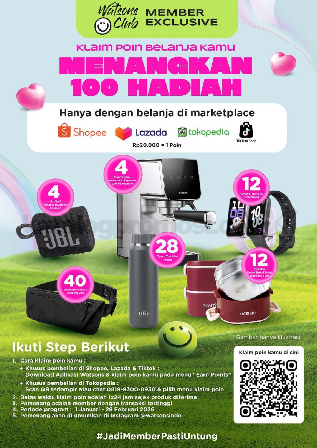 Katalog Belanja Watsons Terbaru Hello 2026 Diskon HINGGA 50% Katalog Belanja Watsons Terbaru Hello 2026 Diskon HINGGA 50% 4