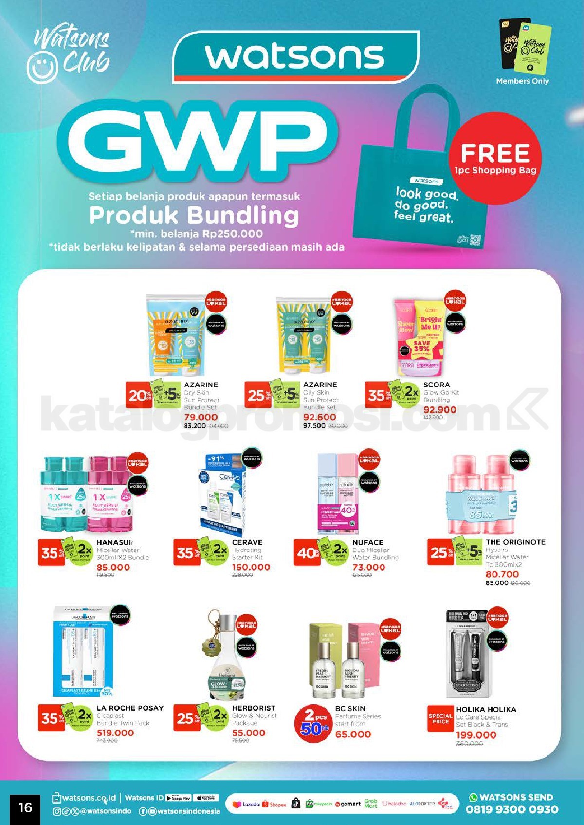Katalog Belanja Watsons Terbaru Hello 2026 Diskon HINGGA 50% Katalog Belanja Watsons Terbaru Hello 2026 Diskon HINGGA 50% 16