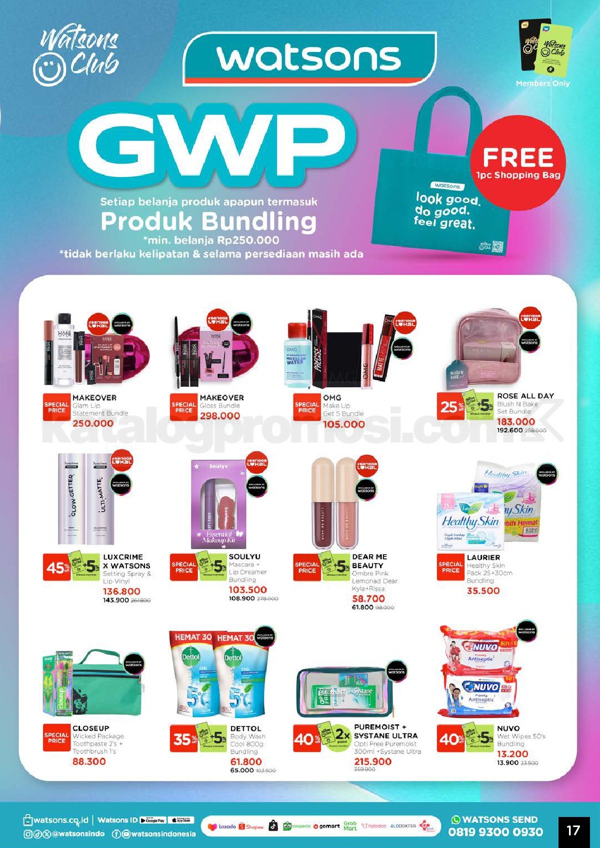 Katalog Belanja Watsons Terbaru Hello 2026 Diskon HINGGA 50% Katalog Belanja Watsons Terbaru Hello 2026 Diskon HINGGA 50% 17