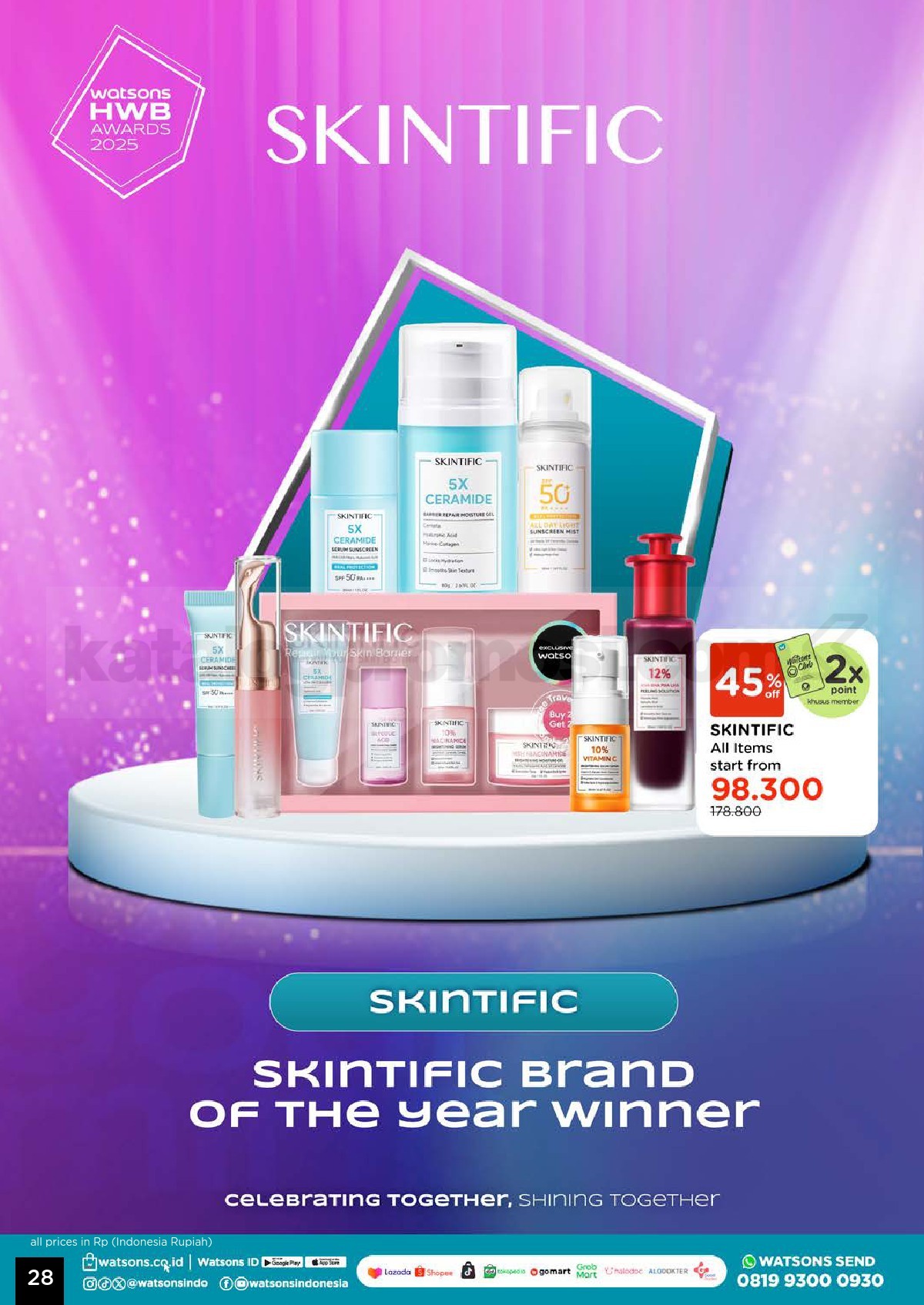 Katalog Belanja Watsons Terbaru Hello 2026 Diskon HINGGA 50% Katalog Belanja Watsons Terbaru Hello 2026 Diskon HINGGA 50% 28