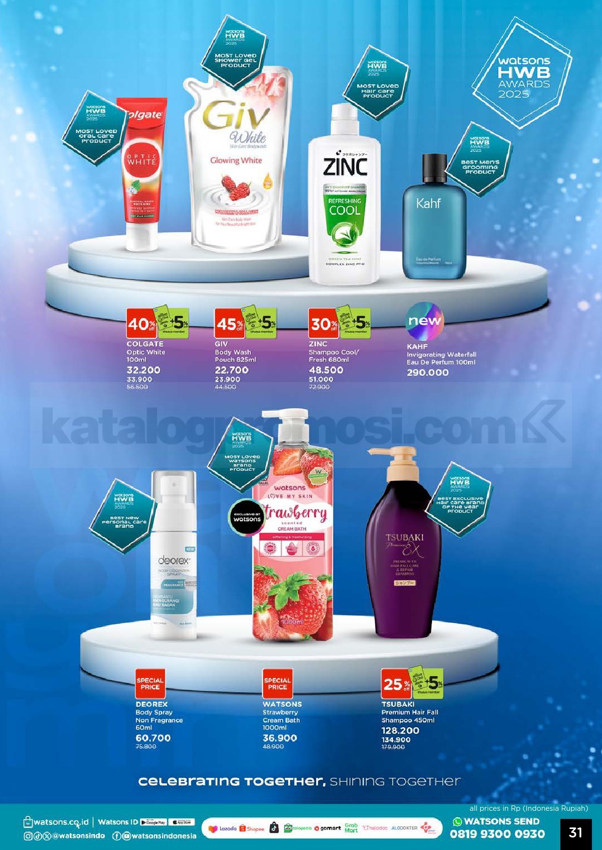 Katalog Belanja Watsons Terbaru Hello 2026 Diskon HINGGA 50% Katalog Belanja Watsons Terbaru Hello 2026 Diskon HINGGA 50% 31