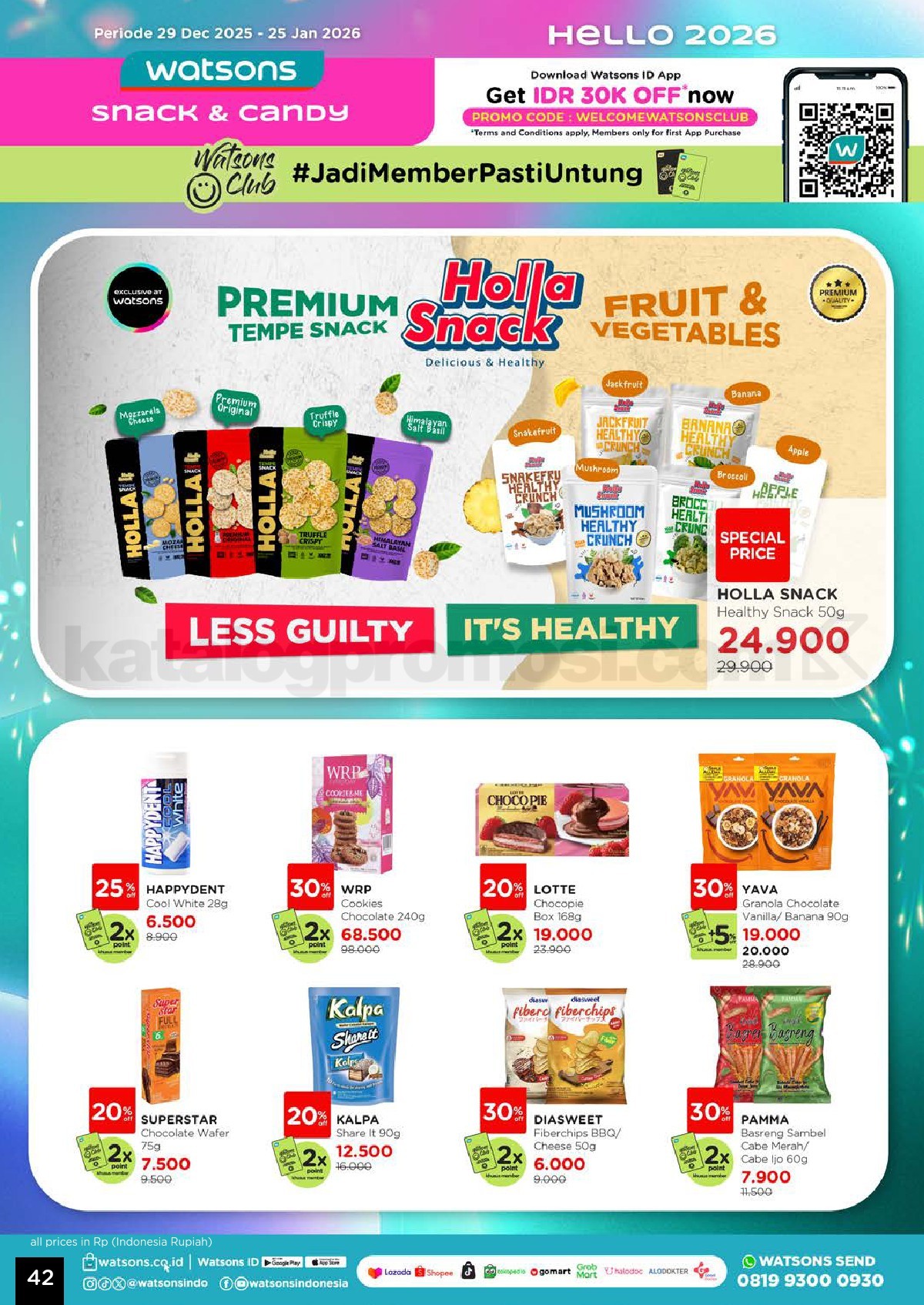 Katalog Belanja Watsons Terbaru Hello 2026 Diskon HINGGA 50% Katalog Belanja Watsons Terbaru Hello 2026 Diskon HINGGA 50% 42