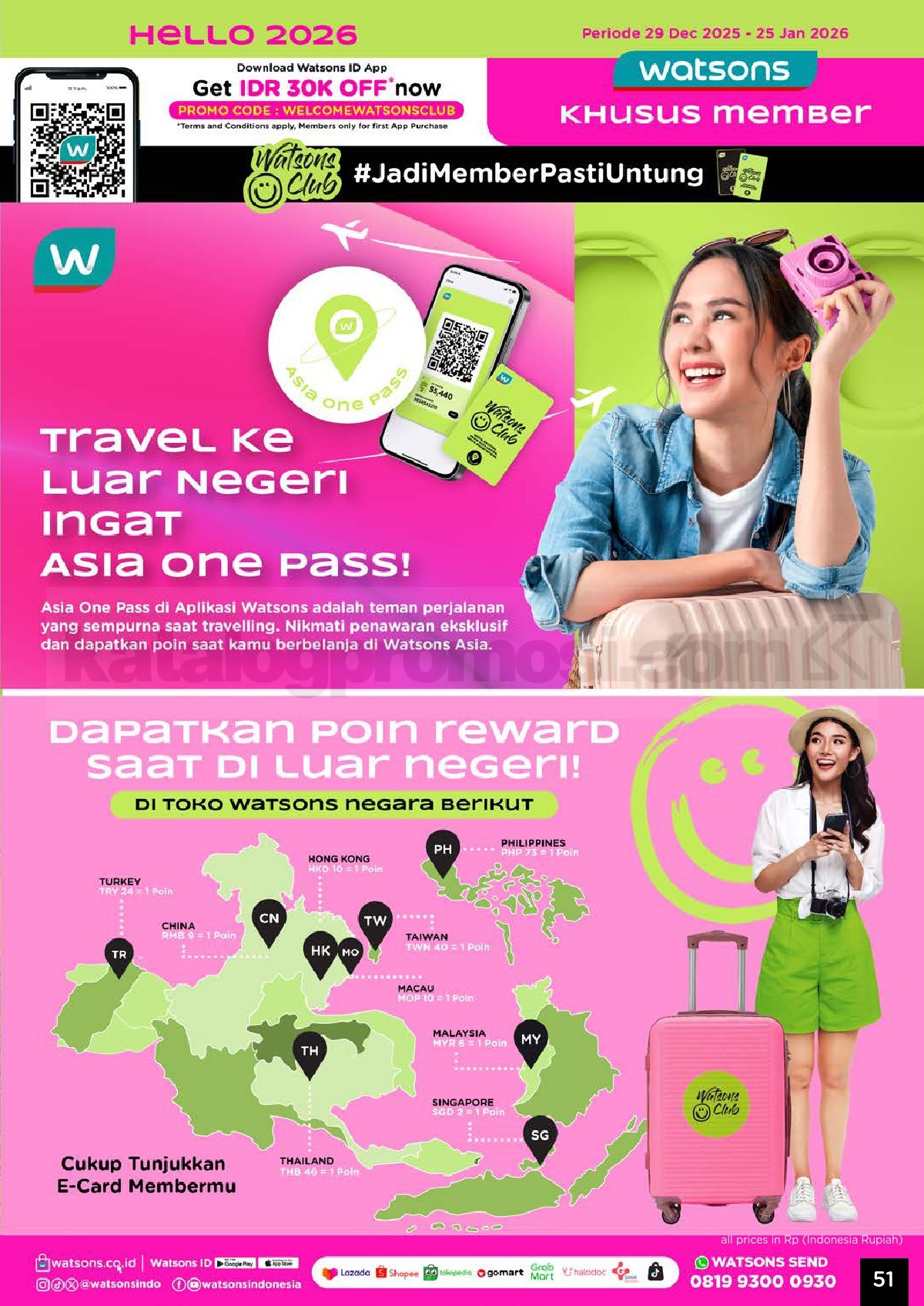 Katalog Belanja Watsons Terbaru Hello 2026 Diskon HINGGA 50% Katalog Belanja Watsons Terbaru Hello 2026 Diskon HINGGA 50% 51