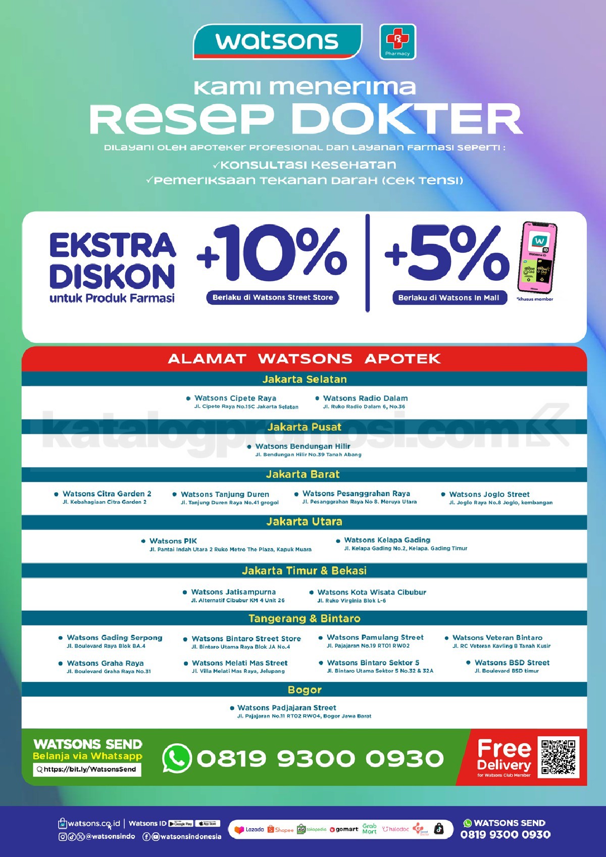 Katalog Belanja Watsons Terbaru Hello 2026 Diskon HINGGA 50% Katalog Belanja Watsons Terbaru Hello 2026 Diskon HINGGA 50% 76